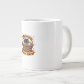 Eat Drink And Be Scary Trick Or Treat Basket Hallo Jumbo-Tasse (Vorderseite Rechts)