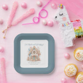 Eat Drink Be Merry Gingerbread Haus Weihnachten Pappteller (Party)