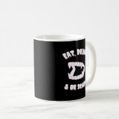 Eat Drink Be Scary Vampire Minimalist Style Kaffeetasse (VorderseiteRechts)