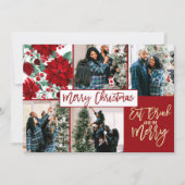 Eat Drink Frohe Weihnachten Poinsettia Blumenkohl (Vorderseite)