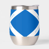 Eat Drink und Toast Robbie Burns Schottische Flagg (Links)