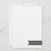 EAT, DRINK| WEDERINVITATION STYLE 2 EINLADUNG (Rückseite)