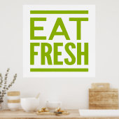 Eat Fresh Poster (Küche)