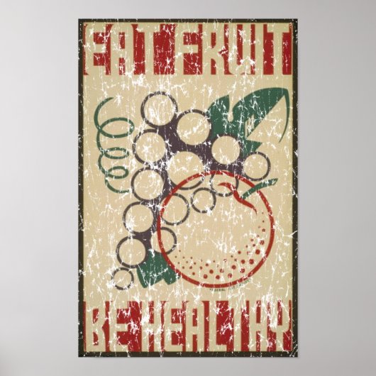 Eat Fruit - 1938 - Not leidend Poster (Vorne)