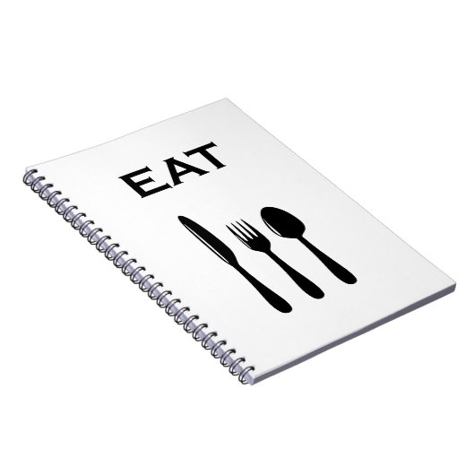 EAT - Kochkurse Angebot Notizblock (Rechte Seite)