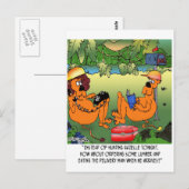 Eat Lumber Delivery Man Postkarte (Vorne/Hinten)