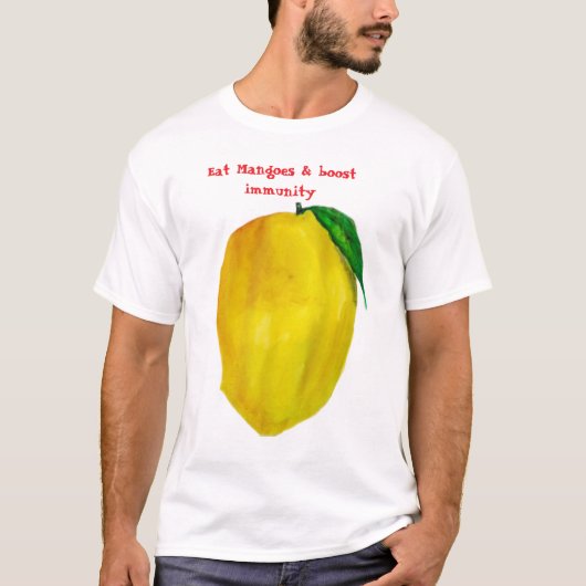 Eat Mangoes boost immunity T-Shirt (Vorderseite)