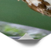 "Eat Me" Brown Thrasher mit Breakfast Poster (Ecke)