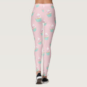 "Eat Me" Cupcake-Muster Leggings (Rückseite)