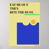 Eat me out. poster (Vorne)