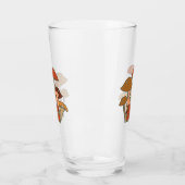 "Eat Me" - Whimsical Mushroom Design Glas (Links)