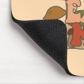 "Eat Me" - Whimsical Mushroom Design Mousepad (Ecke)