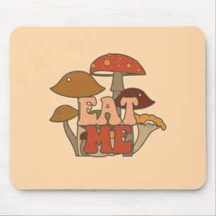 "Eat Me" - Whimsical Mushroom Design Mousepad