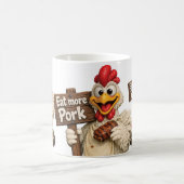 Eat More Pork Kaffeetasse (Mittel)