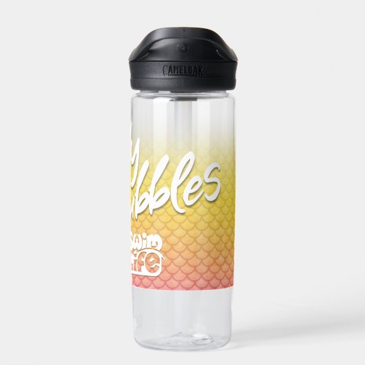 "Eat My Bubbles" Swim Life CamelBak Eddy® Trinkflasche (Rückseite)
