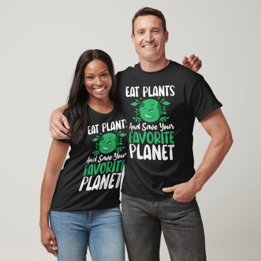 Eat Plants And Support Earths Day Save Planet Tank (Unisex)