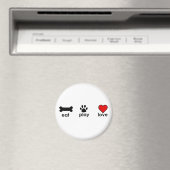 Eat.Play.Liebe. Magnet (In Situ (Geschirrspüler))