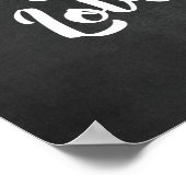 Eat Pray Liebe - Kitchen - Black Poster (Ecke)