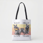 EAT PRAY LIEBE TRASH TASCHE (Vorderseite)