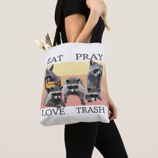 EAT PRAY LIEBE TRASH TASCHE