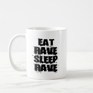EAT-RAVE-SLEEP-RAVE, EAT-RAVE-SLEEP-RAVE KAFFEETASSE