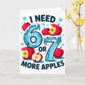 Eat Red Meme Tee For Fruit Lover Funny Healthy Eat Karte (Gelbe Blume)