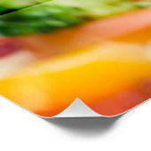 Eat Right Motivational Poster (Ecke)