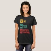 Eat Sleep Aerospace Engineering  Engineer  Graphic T-Shirt (Vorne ganz)