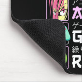 Eat Sleep Anime Gaming Repeat Kawaii Otaku Anime Mousepad (Ecke)