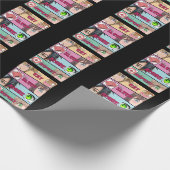 Eat Sleep Anime Lover Otaku Girl Japanisch Ramen Geschenkpapier (Ecke)