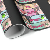 Eat Sleep Anime Lover Otaku Girl Japanisch Ramen Geschenkpapier (Rolleneckpunkt)