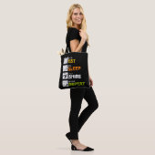 Eat Sleep Anime Repeat Geschenkidee Cosplayer Tasche (Am Model)