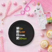Eat Sleep Anime Repeat Gift Idea Cosplayer Pappteller (Party)