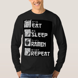 Eat Sleep Anime Repeat Gift Idea Cosplayer T-Shirt