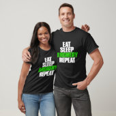 Eat Sleep Archery Repeat Funny Archery T-Shirt (Unisex)