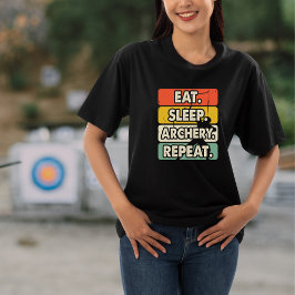 Eat Sleep Archery Repeat T-Shirt