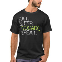 Eat Sleep Avocado Wiederholung