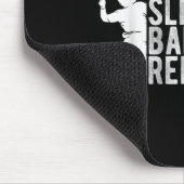 Eat Sleep Badminton Repeat Badminton Enthusiast Ro Mousepad (Ecke)
