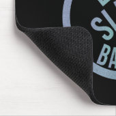 Eat Sleep Badminton Wiederholung Mousepad (Ecke)