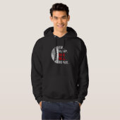 Eat Sleep Baseball Repeat Baseball Player  Basebal Hoodie (Vorne ganz)