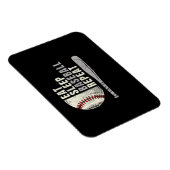Eat Sleep Baseball Wiederholung Funny Baseball Pla Magnet (Rechte Seite)