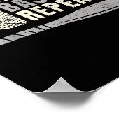 Eat Sleep Baseball Wiederholung Funny Baseball Pla Poster (Ecke)