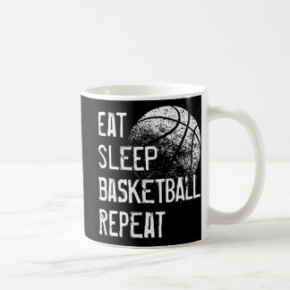 Eat Sleep Basketball Repeat  for Men Women Girls B Kaffeetasse