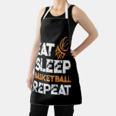 Eat Sleep Basketball Repeat Gift Dunk Schürze (InSitu)
