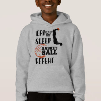 Eat.Sleep.Basketball.Wiederholen Hoodie