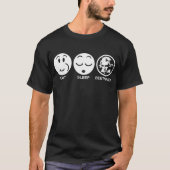 Eat Sleep Beethoven T-Shirt (Vorderseite)