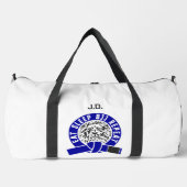 Eat Sleep BJJ Repeat - Blue Belt "Customizable" Duffle Bag (Vorderseite)
