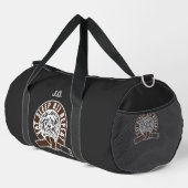 Eat Sleep BJJ Repeat - Brown Belt "Customizable" Duffle Bag (Rechte Ecke)