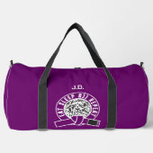 Eat Sleep BJJ Repeat - Lila Gürtel "Customizable" Duffle Bag (Vorderseite)