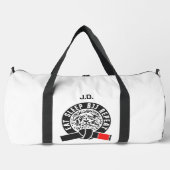 Eat Sleep BJJ Wiederholung "Customizable" Gi Duffle Bag (Vorderseite)